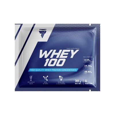 Trec Nutrition Whey 100, шоколад (30гр)