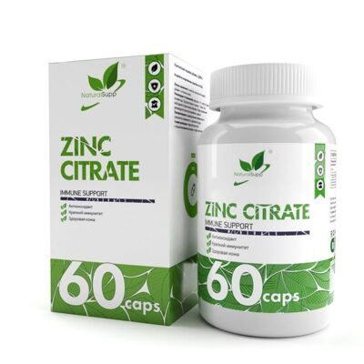 NaturalSupp Zinc Citrate (60 капс)