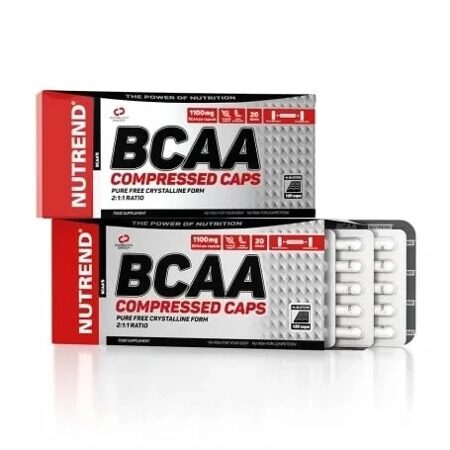 Nutrend BCAA COMPRESSED CAPS (120 капс)