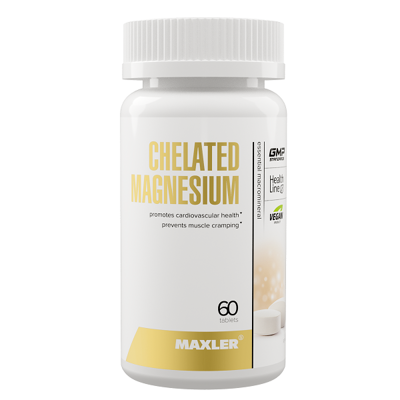 Maxler Chelated Magnesium (60 таб)