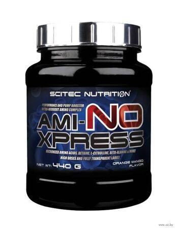 Scitec Nutrition Ami-NO Xpress, апельсин-манго (440г)