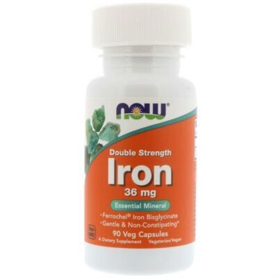 NOW IRON DOUBLE STRENGTH (90 капс)