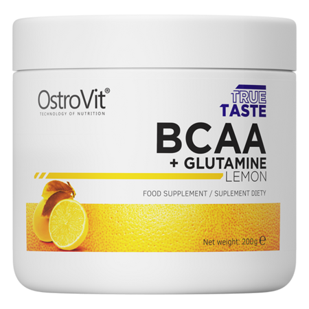 Ostrovit Bcaa + Glutamine, апельсин (200г)