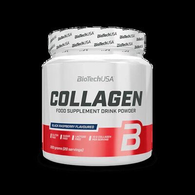 BiotechUSA Collagen, ежевика (300г)