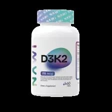 NAWI Vitamin D3 + Vitamin K2 (60 капс)