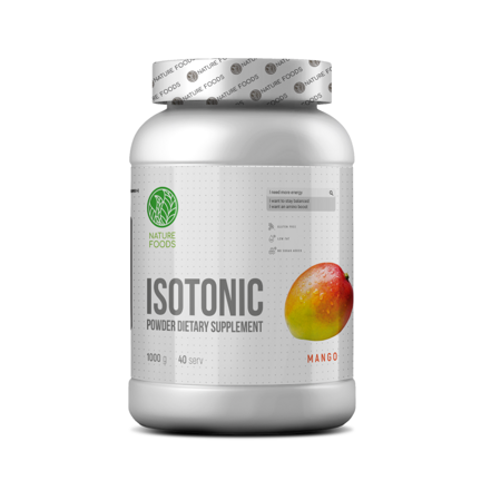 Nature Foods ISOtonic, манго (1000г)