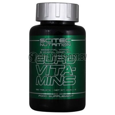 Scitec Nutrition Euro Vita-Mins (120 таб)