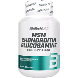 BiotechUSA MSM Chondroitin Glucosamine (60 таб)