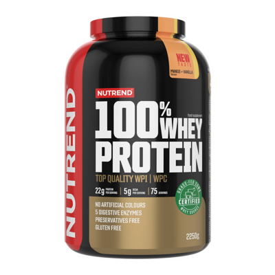 NUTREND 100% Whey Protein, манго-ваниль (2250г)