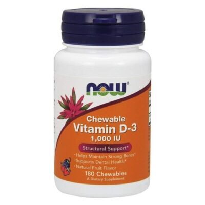 NOW VITAMIN D-3 1000IU (180 капс)