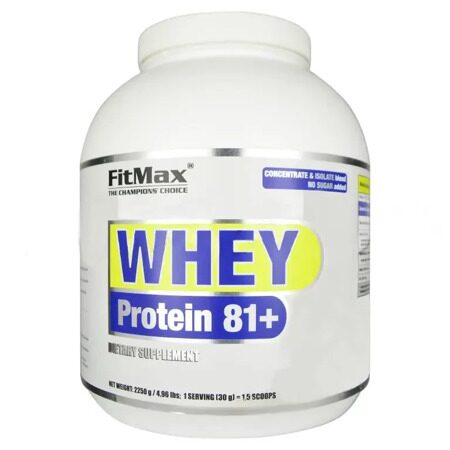 FitMax Whey Protein 81+, шоколад-кокос (2250г)