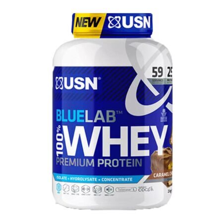 USN Blue Lab Whey, карамель-шоколад (908г)