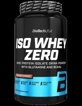 Biotech USA Iso Whey Zero, клубника (908г)