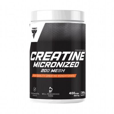 Trec Nutrition Creatine Micronized 200 mesh (400 капс)