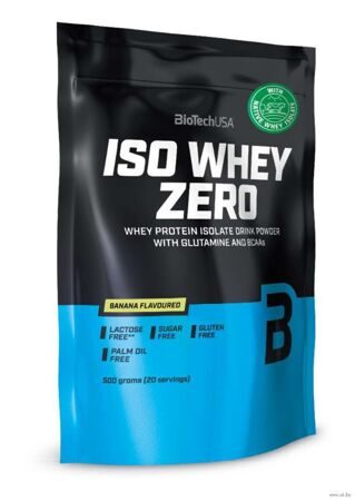 Biotech USA Iso Whey Zero, фисташка (500г)