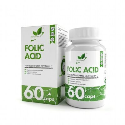 NaturalSupp Folic Acid (60 капс)