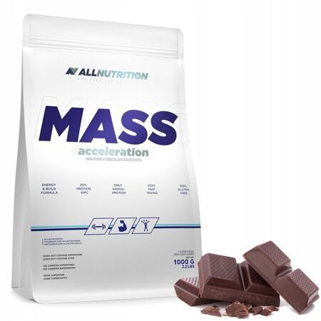 All Nutrition Mass Acceleration, шоколад (1000г)