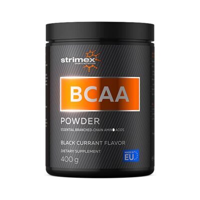 STRIMEX BCAA POWDER, черная смородина (400г)