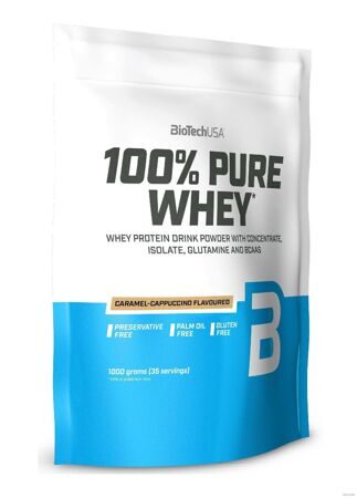 BiotechUSA 100% Pure Whey, клубника (1000г)