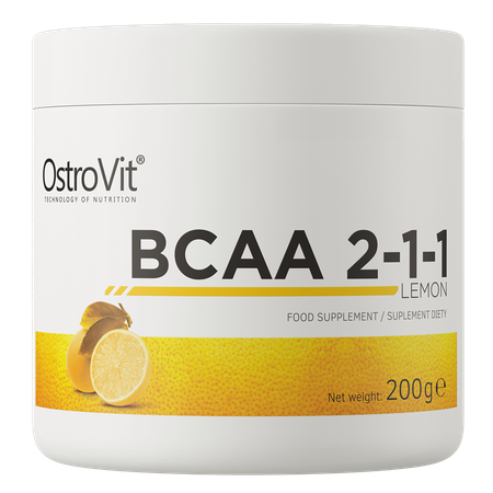 OstroVit BCAA 2-1-1, лимон (200 г)