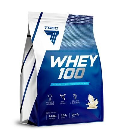 Trec Nutrition Whey 100%, ваниль (2250г)