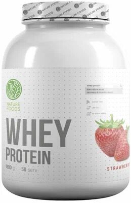 Nature Foods Whey Protein, ваниль (1800г)