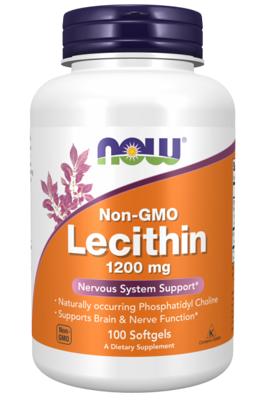 NOW SUNFLOWER LECITHIN (400 капс)