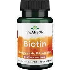 SWANSON BIOTIN 5000IU (100 капс)